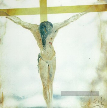  christ - Apocalyptic Christ; Christ with Flames Salvador Dali